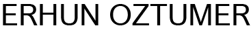 Erhun Oztumer Logo